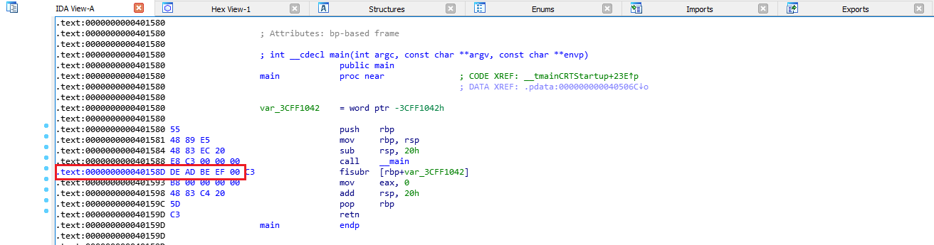 TextSectionExecution