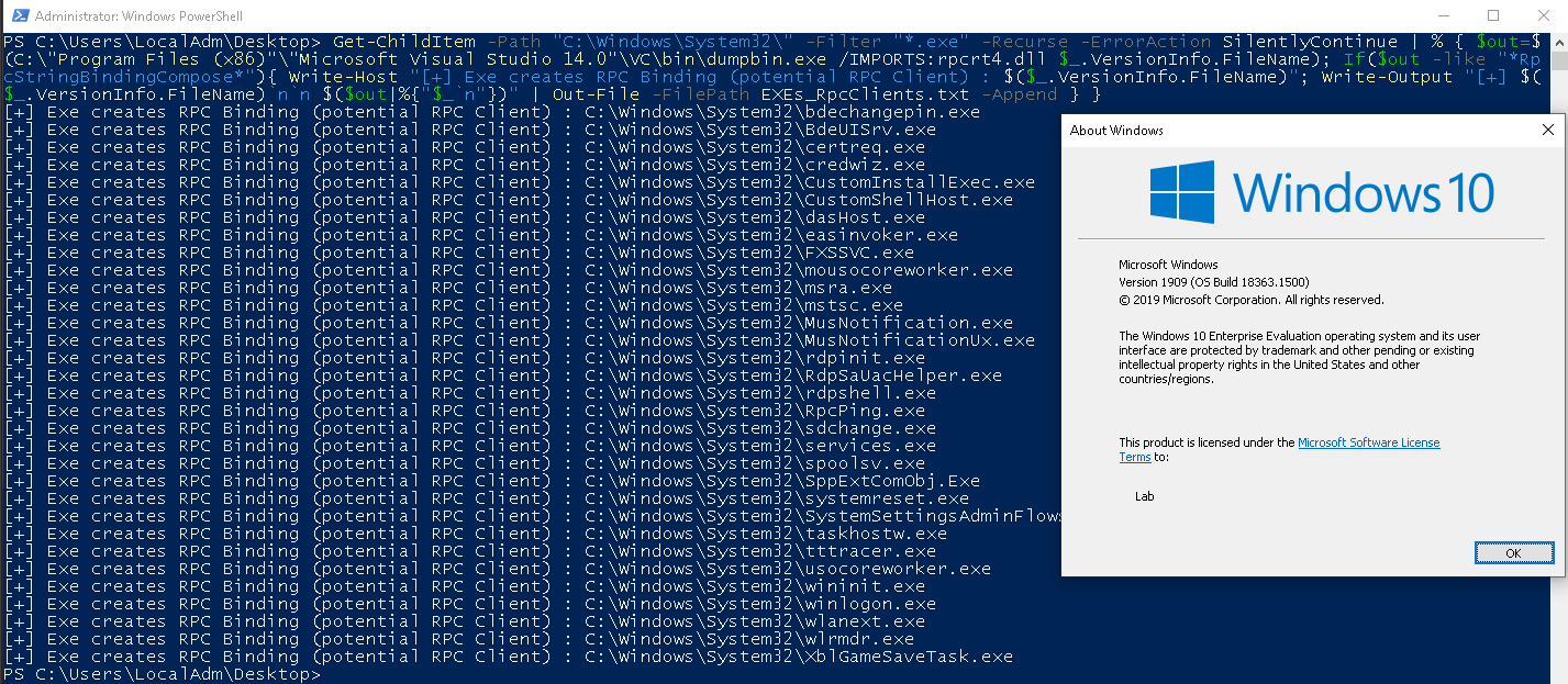 RPC Clients By Export